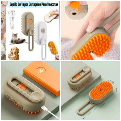 Cepillo Eléctrico 3 En 1 Para Mascotas